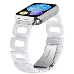 Maucoray Uhrenarmband aus Kunstharz, verstellbar, Ersatzzubehör, kompatibel mit Redmi Watch 4, Xiaomi Smart Band 8 Pro, Harz von Maucoray