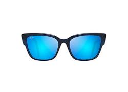 Maui Jim Kou Polarisierte Katzenaugen-Sonnenbrille für Damen, Marineblau/Blau, Hawaii, polarisiert, S von Maui Jim