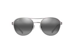 Maui Jim Unisex Halbmond Sonnenbrille, Titan, 52/21/145 von Maui Jim