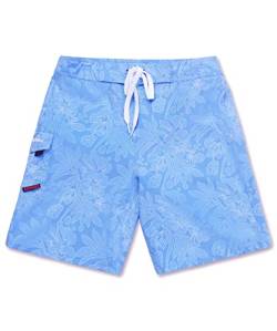 Maui Rippers Damen 4-Wege-Stretch 22,9 cm Badeshorts Boardshorts, Summer Bloom, 38 von Maui Rippers