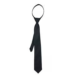Mauqfra Skinny Black Pre-Tied Bow Tie Zipper Necktie Uniform Krawatte Casual Bowties Krawatte Dekorative Mode Uniform Krawatten f?r M?nner, h, M von Mauqfra