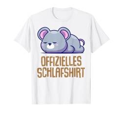 Offizielles Schlafshirt Maus T-Shirt von Maus Schlafshirt
