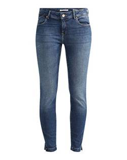 Mavi Damen Adriana Ankle Jeanshose, Blau (mid STR 22302), W24 (Herstellergröße: 24) von Mavi