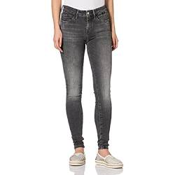 Mavi Damen Adriana Jeans, Grau, 27/28 von Mavi