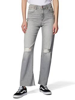 Mavi Damen Barcelona Slit Jeans, grau, 29/29 von Mavi