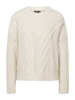 Mavi Damen Crew Neck Sweater Pullover, Antique White, S von Mavi