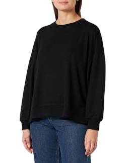 Mavi Damen Crew Neck Sweatshirt Shirt, schwarz, 42 von Mavi