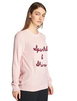 Mavi Damen Embroidery Sweater Pullover, Pink (Ballerina 27087), X-Large von Mavi