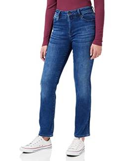 Mavi Damen Kendra Straight Jeans, Blau (Indigo Blue Sateen STR 28925), 28W / 30L von Mavi