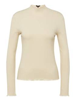 Mavi Damen Long Sleeve TOP T-Shirt, Wolke Crème, Klein von Mavi