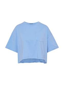 Mavi Damen Pocket Tee T-Shirt, Vista Blue, L/ von Mavi