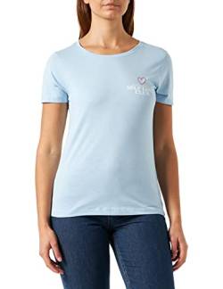 Mavi Damen Self Love Club Printed Tee T-Shirt, Blau, S EU von Mavi