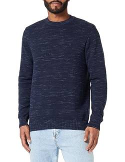 Mavi Herren Crew Neck Sweater Sweatshirt, dunkelblau, Small von Mavi