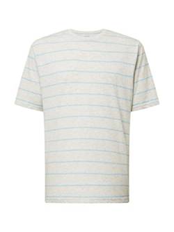 Mavi Herren Stripe Tee T-Shirt, airy Blue, M/ von Mavi