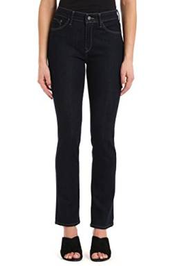 Mavi Women's Kendra High Rise Straight Leg Jeans, Rinse Supersoft, 30W x 32L von Mavi