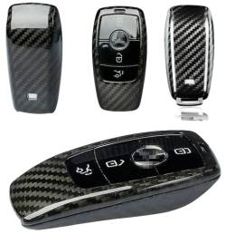 Max Auto Carbon kompatible mit Mercedes Benz Voll Carbon echt Karbon Schlüssel Hülle Etui Schutz A B C CLA CLS E S GLA GLB GLC GLE GLS GT Klasse W177 W118 W205 C257 W213 X247 X253 AMG43 von Max Auto Carbon