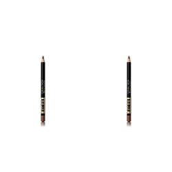 Max Factor Kohl Kajal Taupe 40 – Taupefarbener Kajal perfekt für Smokey Eyes – Lidstrich auftragen leicht gemacht – 1 x 4 ml (Packung mit 2) von Max Factor