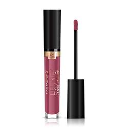 Max Factor Lipfinity Velvet Matte Matte Merlot 5 – Liquid Lippenstift mit mattem Finish in verführerischem Lila – Mit pflegendem Kokosöl – Hält bis zu 24 Stunden von Max Factor