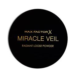 Max Factor Miracle Veil Radiant Loose Powder, Langlebiges loses Pulver, 4 g von Max Factor