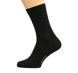 Max Lindner 5 Paar Businesssocken Damen und Herren (42-44, schwarz) von Max Lindner