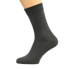 Max Lindner 5 Paar Diabetikersocken (Socken ohne Gummi) 95% Baumwolle 5% Elasthan (39-41, grau) von Max Lindner