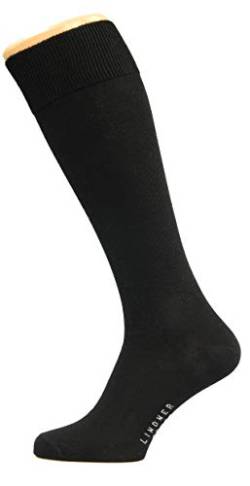Max Lindner 5 Paar Hochwertige Kniestrümpfe Socken Qualität seit 1921 (36-38, schwarz) von Max Lindner