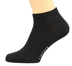 Max Lindner Socken Sneaker- Socken schwarz Größe 48, 49, 50-5erPack (15 Stück) von Max Lindner