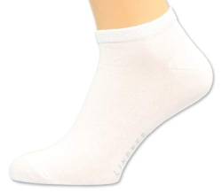 Max Lindner Socken Sneaker- Socken weiß Größe 45, 46, 47-5erPack (15 Stück) von Max Lindner