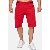 Max Men Chinoshorts Bermuda Shorts Capri 3/4 Hose Stretch (1-tlg) 1930 in Rot von Max Men