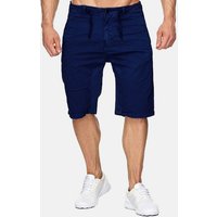 Max Men Chinoshorts Bermuda Shorts Stretch 3/4 Chino Hose H1929 (1-tlg) 1929 in Dunkelblau von Max Men