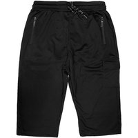 Max Men Sweatshorts Freizeit Capri Hose Schorts mit Cargo Tasche 5863 in Schwarz von Max Men