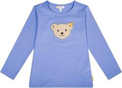 Max und Mia Steiff Jungen Langarmshirt mit Quietsche Bär Squeezer (110, Della Robia) von Max und Mia