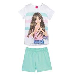 Max und Mia Top Model Sommer Schlafanzug Top Model Pyjama Liv 98867 Gr. 140 von Max und Mia