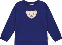 Steiff Sweatshirt mit Quietsche Bär Squeezer (Sodalite Blue/ 128) von Max und Mia