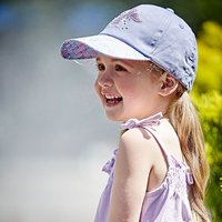 MAXIMO Baseball Cap MINI GIRL-Cap 'mermaid' Klettverschluß von Maximo