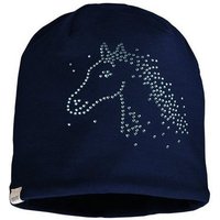 MAXIMO Beanie MINI GIRL-Beanie, 'horse' Studs, Vollfutter Baumwo von Maximo