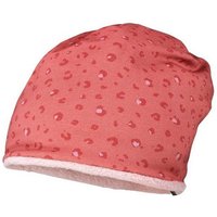 MAXIMO Beanie MINI GIRL-Beanie, reversible Jersey bedruckt, Flee Made in Germany von Maximo