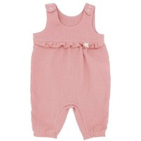 MAXIMO Overall GOTS BABY GIRL-Overall, Rüsche Musselinstoff Musse Made in Germany von Maximo