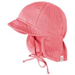 maximo - Kid's Mini Schildmütze Musselin - Cap Gr 47 cm rosa von Maximo