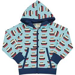 Maxomorra Jungen Kapuzenjacke mit Fähren Cardigan Hood Ferry (110-116) von Maxomorra