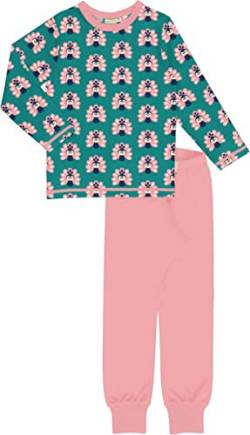 Maxomorra Pyjama Set LS Peacock, 74/80 von Maxomorra