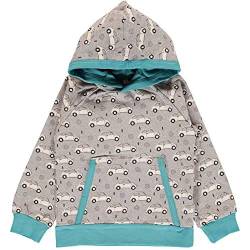 maxomorra Jungen Kapuzenpulli Hoodie Classic Cars Grau (98/104) von Maxomorra