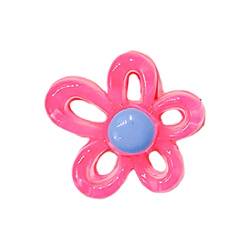 Maxtonser 10 Color 31x29mm Irregular Small Flower Charm Pendants for Women DIY Colorful Flower Jewelry Necklaces Making Findings,Resin Charm von Maxtonser