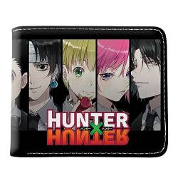 MayDee Hunter×Hunter Geldbörse Anime PU-Leder Cartoon Brieftasche Herren Brieftasche Kreditkarteninhaber, Kinder Studenten Kurz Faltbare Brieftasche (C) von MayDee