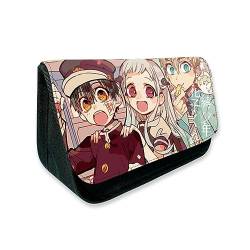 Toilet-Bound Hanako-kun Federmäppchen, Cartoon Anime Große Kapazität Leinwand Zip Schreibwaren Fall Geschenke Für Mädchen (D) von MayDee