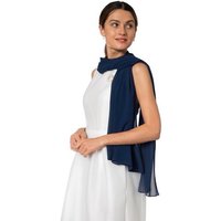 MayTree Modeschal Chiffontuch Damen Stola Umschlagtuch für Abendkleid Cocktailkleid, (Stück, 1-St) von MayTree