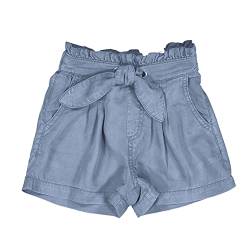 Mayoral - Mädchen Shorts Capri mit Knoten-Gürte, blau - 3.203, Größe 122 von Mayoral