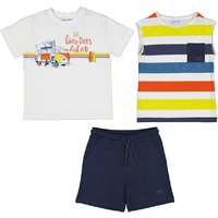 Mayoral T-Shirt Sommerset T-Shirt & Top & Shorts 3-teilig von Mayoral