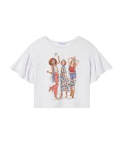 Mayoral T-Shirt ka Mädchen für Mädchen Wei-Karmin 12 Jahre (152cm) von Mayoral