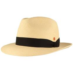 Mayser Orginal Panama-Hut Stroh-Hut Sommer-Hut aus Ecuador – Traditionell Handgeflochten gefüttertes Schweißband Bruchschutz 60 von Mayser